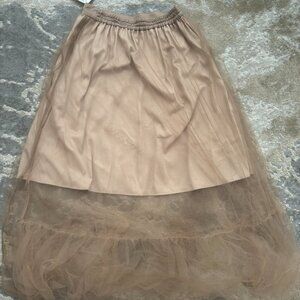 [NWT] Snidel - Mesh Midi Length Skirt